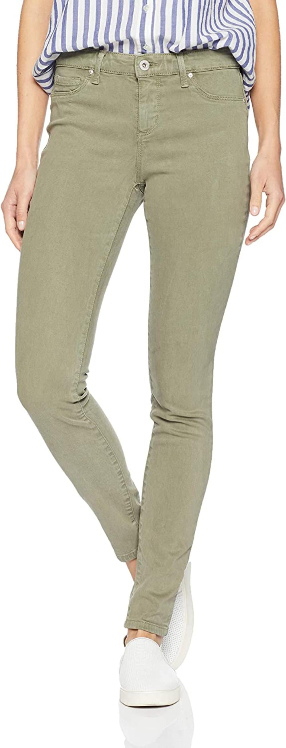 Kiss Me Skinny Jeans, deep Lichen Green 