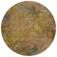 thumbnail image 2 of Addison Rugs Chantille Indoor/Outdoor Transitional Abstract Copper Machine Washable Round Rug, 8' x 8', 2 of 8