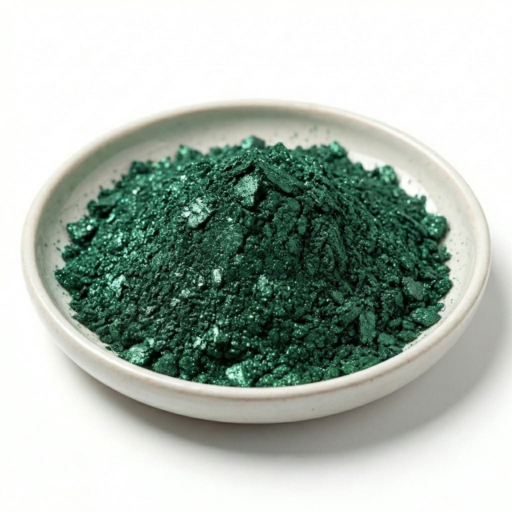AFTER TWILIGHT DARK STALE GREEN MICA COLORANT PIGMENT POWDER COSMETIC GRADE 2 OZ