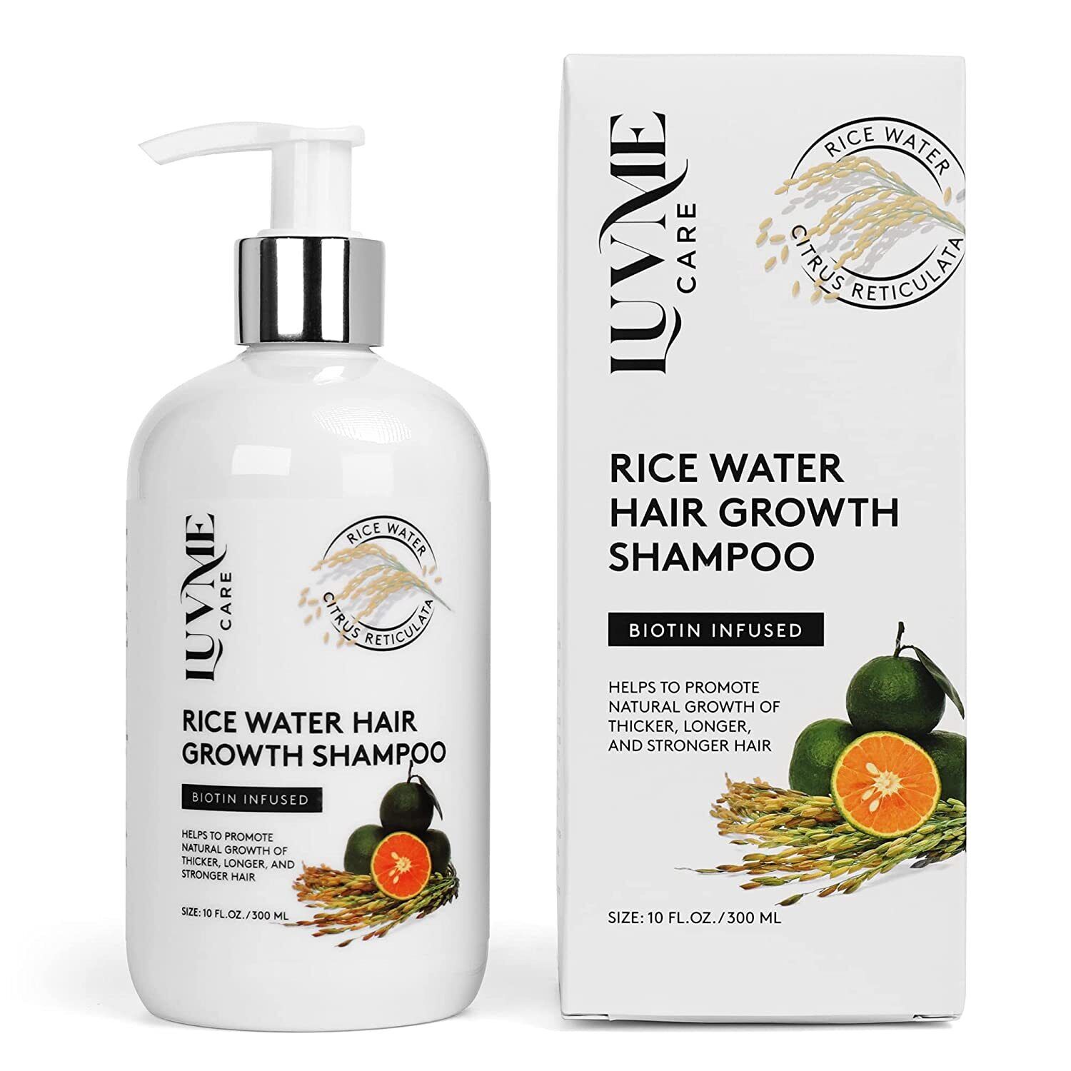 Rice Water Hair Growth Shampoo With Biotin