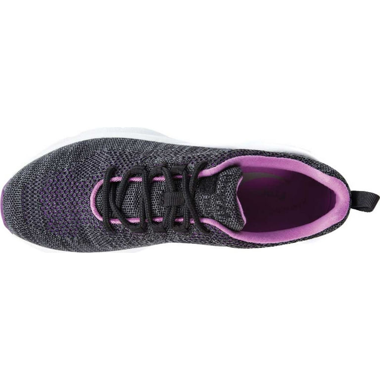 Propet Stability Fly Women's Active Orthopedic Shoe - Black/Berry
