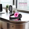thumbnail image 5 of Altec Lansing - Auriculares inalámbricos con cancelación de ruido para niños, batería de 15 horas, límite de volumen de 85 dB, diseño plegable, sonido potente, cancelación activa de ruido, perfectos p, 5 of 5