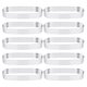 thumbnail image 1 of Paquete de 10 moldes para tartas ovalados, moldes para hornear perforados, moldes para repostería, moldes para tartas de acero inoxidable, moldes para tartas para hornear, 1 of 8