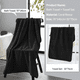 thumbnail image 2 of 2 pcs Juego De Toallas de Baño Completo Grande Malubero, Negras, 2 of 5