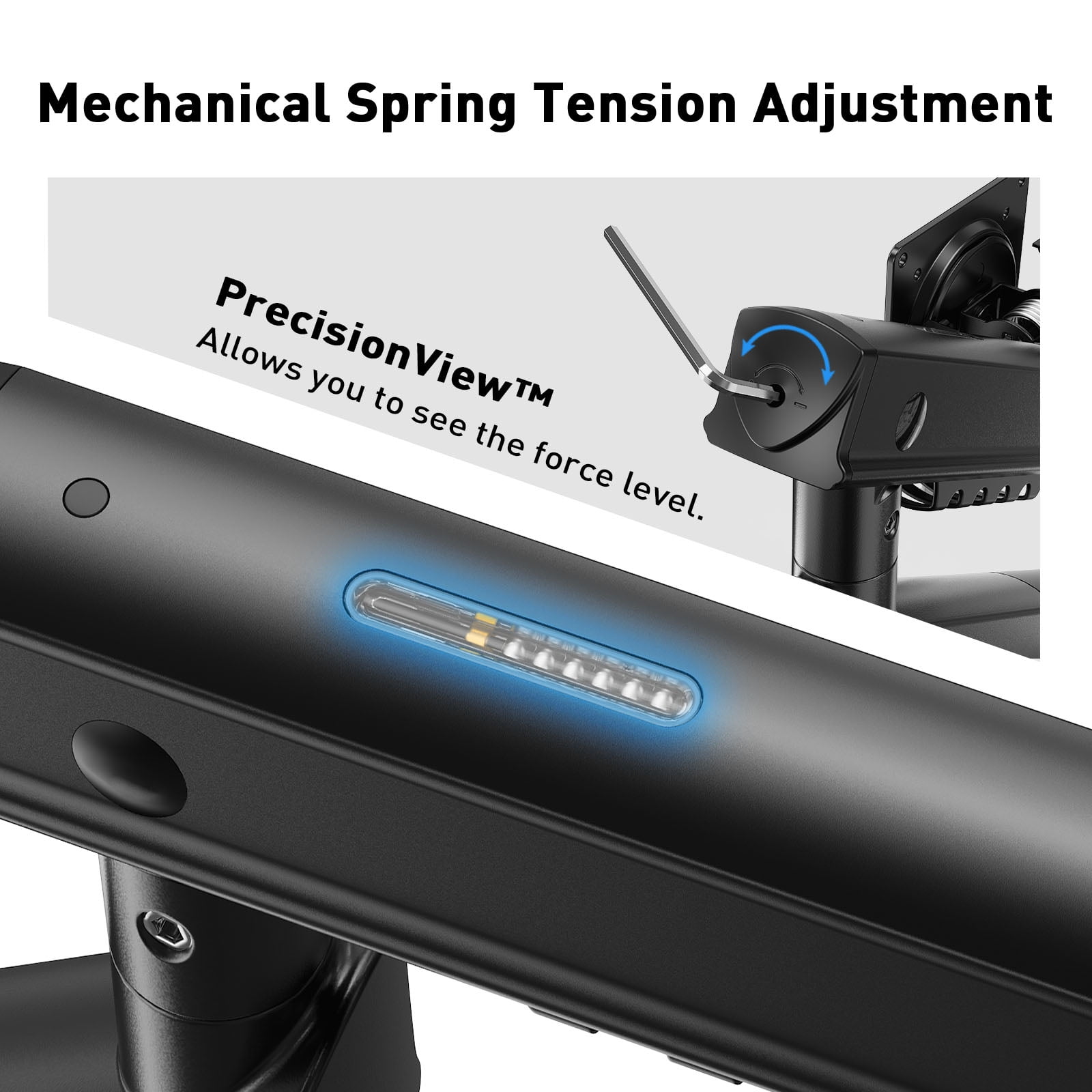 Kyspho FlowLift™ Dual Monitor Mount Stand for 13-32 inch Screens,Tool-Free Mount with MechaSpring,Full Motion Heavy Duty Visual Adjustment Arm Desk Mount, Max 100x100mm,Holds to 19.8 lbs per Monitor