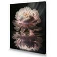 thumbnail image 2 of DESIGN ART Designart "Pink Black Peonies Petals Iii" Floral Peony Canvas Print 12 in. wide x 20 in. high, 2 of 5