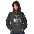 thumbnail image 5 of Funny Keep Calm Mom is Here Meme Hoodie Sweatshirt Women Brisco Brands L, 5 of 6