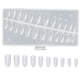 thumbnail image 3 of Uñas 120 piezas de uñas transparentes en tubo, uñas transparentes de cobertura total, se adhieren a las uñas para practicar en salones de manicura DIY, 3 of 3