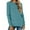 Mint Green, variant on EDFBUYKRS Womens Tops Long Sleeve Crew Neck Tops for Women Casual Lightweight Solid Color Shirts Knit Basic Blouses Xl