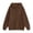 Brown, variant on Wilark Girls Oversized Hoodies Sweatshirts with Pockets Size 5-14, Pullover Casual Fleece Warm Long Sleeve Kids Fall Winter Tops Pink