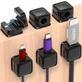 thumbnail image 1 of Organizador de cables magnéticos Costop, paquete de 6, para el hogar, la oficina o el coche, 1 of 7