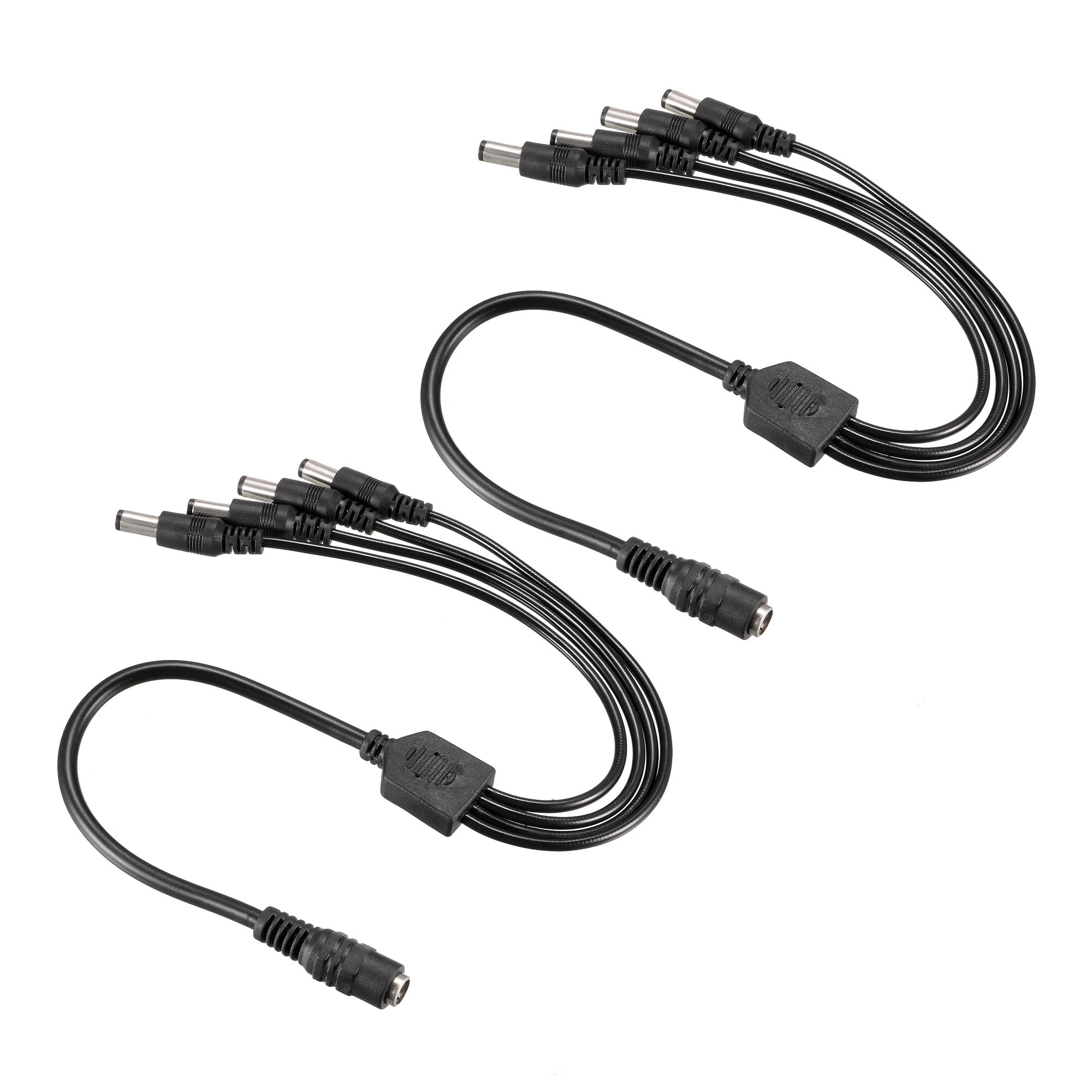 Uxcell 1 Female to 4 Male 5.5x2.1mm DC Power Splitter for ...