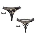 thumbnail image 3 of Fotbe Vintage Dog Illustration Tanga Sin Costuras para Mujer con Estampado – Panties Invisibles, Transpirables y Cómodos para Uso Diario-3X-Large, 3 of 6