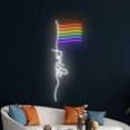 thumbnail image 4 of Handmadetneonsign Pride LGBT Flag Neon Sign, LGBT Flag Neon Led Wall Art Decor, LGBT Wall Decor, 4 of 4