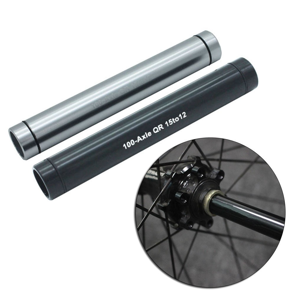 Mountain Bike Front Hub Thru Axle Adapter 15mm To 12mm Bicycle