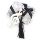 thumbnail image 3 of 1 paquete de marcapáginas de música, regalo de boda, regalo en caja, colección de amantes de los libros, marcapáginas calado con borla clásica de seda negra, 3 of 5