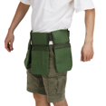 thumbnail image 3 of LHCER Sac de Ceinture pour Outils de Jardin en Toile, Sac de Rangement Robuste pour Hommes et Femmes, Pochette pour Outils de Jardin, Ceinture pour Outils de Jardin, 3 of 8