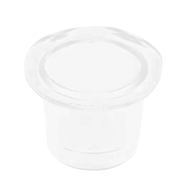100PCS Plastic Eyelash Ink Cups, 3 Sizes (Small/Medium/Large), Durable, Easy to Use, Compatible with All Dye Types, Convenient Storage