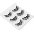 thumbnail image 4 of Pestañas postizas ANGGREK largas y gruesas 3 pares para hombre, 4 of 8