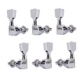 thumbnail image 4 of TISHITA 6 Pieces 3R 3L Guitar Tuner Pegs Guitar Tuner Machine Head for Guitars Parts Silver, 4 of 8