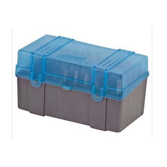 Plano Small Long Gun Ammo Case .22-250, .250 Savage, .30-30 Winchester, and .32 Winchester, Holds 20, Gray