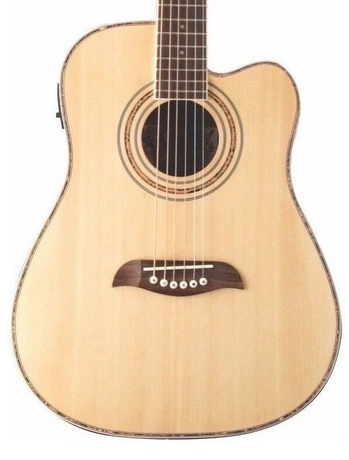 Oscar Schmidt OG1CE -Acoustic Electric 3/4 Dreadnought Sz Guitar Natural Finish