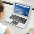 thumbnail image 2 of T&C Portable 10.1" Inch Laptop Computer, Linux-Android 12.0 Operating System, 2gb Ram+64gb Rom, Wi-Fi- White, 2 of 6