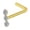 Gold, variant on QIQUWOHUL Stainless Steel Nose Rings Hoop Studs Body Piercing Jewelry Nose Ring Hoop For Women,Nostril Piercing Jewelry