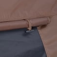 thumbnail image 6 of Pop Up Gazebo Tent, Pop-Up Screen Tent 6 Sided Canopy Sun Shelter with 6 Removable Privacy Wind Cloths & Mesh Windows, 12.5x12.5FT Quick Set Screen Tent with Mosquito Netting, Brown, 6 of 9