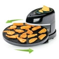 thumbnail image 5 of Presto Pizzazz Plus Electric Rotating Pizza Oven Green and Yellow, New 03434, 5 of 11