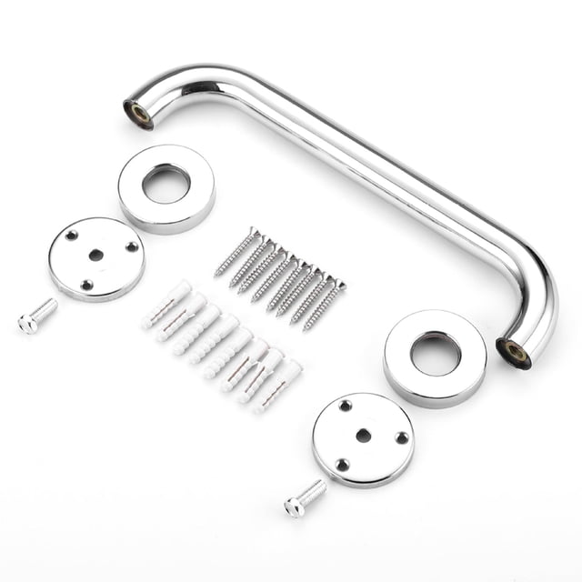 2 piezas de 40 cm de acero inoxidable con asa de seguridad para baño, barra de apoyo para ducha engrosada para el hogar, personas mayores discapacitadas