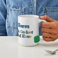 thumbnail image 4 of CafePress - Norm Coolest Dad Large Mug - 15 oz Ceramic Large White Novelty Mug, 4 of 6