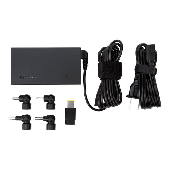 Targus Universal Ultra-Slim Laptop Charger - Power adapter - 65 Watt - United States - for Compaq Presario 12XX, 17XL462, 18XX, 27XX, 28XX; Toshiba Satellite C55, E45, L55, L75, S55