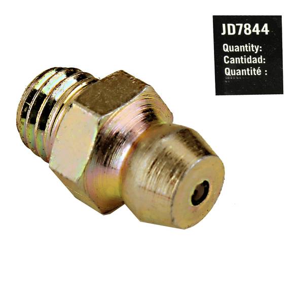 John Deere Original Equipment Lubrication Fitting #JD7844