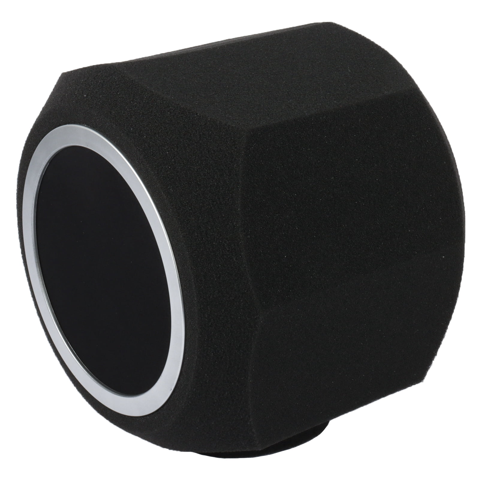 Sound-Absorbing Foam Studio Condenser Microphone Windscreen Sound-Absorbing Foam Mic Cover Foam Protective Anti-wind Cap Cover Microphone Pop Filter Portable Recording Noise Reduction and
