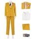 thumbnail image 2 of Beetlejuice disfraz de Cosplay para hombre, traje de uniforme BOB con corbata, disfraz de Halloween, traje de Carnaval, 2 of 4