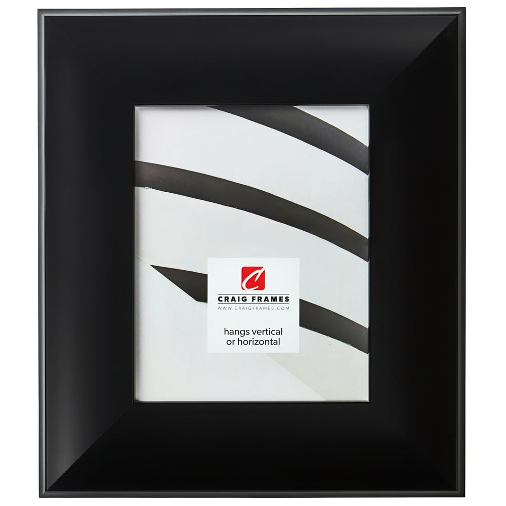 Craig Frames Roxy, 24x30 inch Picture Frame, Modern Glossy Black