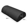 thumbnail image 2 of Half Moon Pillow for Leg Elevation, Ankle Knee Neck and Lumbar Support Bolster, Non-slip Removable Washable Cover, 2 of 8