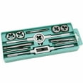 thumbnail image 1 of 12Pcs Premium Tap and Die Set Metric Size M6 M7 M8 M9 M10 M12 Tap Set and Die Set Threads Tapping Threading Tool Kit with Handle for Internal and External Threads, 1 of 9