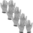 thumbnail image 3 of Guantes Nuevos Para Cortar VentDepot 4 Pares S Gris 130mm x 225mm HPPE Poliuretano CE EN388 Nivel 5, 3 of 3