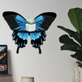 thumbnail image 6 of FashionCha Wooden Butterfly Wall Shelf Floating Storage Shelf Home Decoration Multifunction Style A, 6 of 9