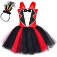 thumbnail image 3 of Vestido de tutú de maestro de ceremonias de circo para niñas, disfraz de domador de leones para fiesta de cumpleaños, disfraz de cosplay de Halloween para niños, 3 of 5