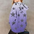 thumbnail image 5 of XXWXYD Teen Girls Hooded Sweatshirt Cute Star Graphic 𝖸𝟤𝖪 Oversized Pullover Top Trendy 𝖯reppy Clothes Fall Winter, 5 of 5