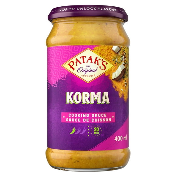 Patak's sauce de cuisson Korma 400 ml