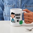 thumbnail image 4 of CafePress - Peanuts: Lucy St.Patrick' - 15 oz Ceramic Large White Novelty Mug, 4 of 6