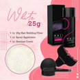 thumbnail image 1 of Fiudx Ofertas relámpago del día Fluff Up Hair Fibers Polvo Para Cual Quier Color Cabello Fibras Para Cabello Bomba De Pulverización 5 segundos Cubrir de Larga Duración Con Aspecto Natural Accesorio P, 1 of 1