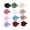 MIX COLOR-14PCS, variant on 14PCS Flower Hair Clips Barrettes Accessories Rose Flower Fully Lined for Infants Baby Girls Toddlers Kids