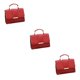 thumbnail image 2 of Sonducket Manténgase manos libres y con estilo con el bolso de hombro versátil Bolsos de cuero Bolsos cruzados Bolso de mujer Claret Type1 NO1, 2 of 6