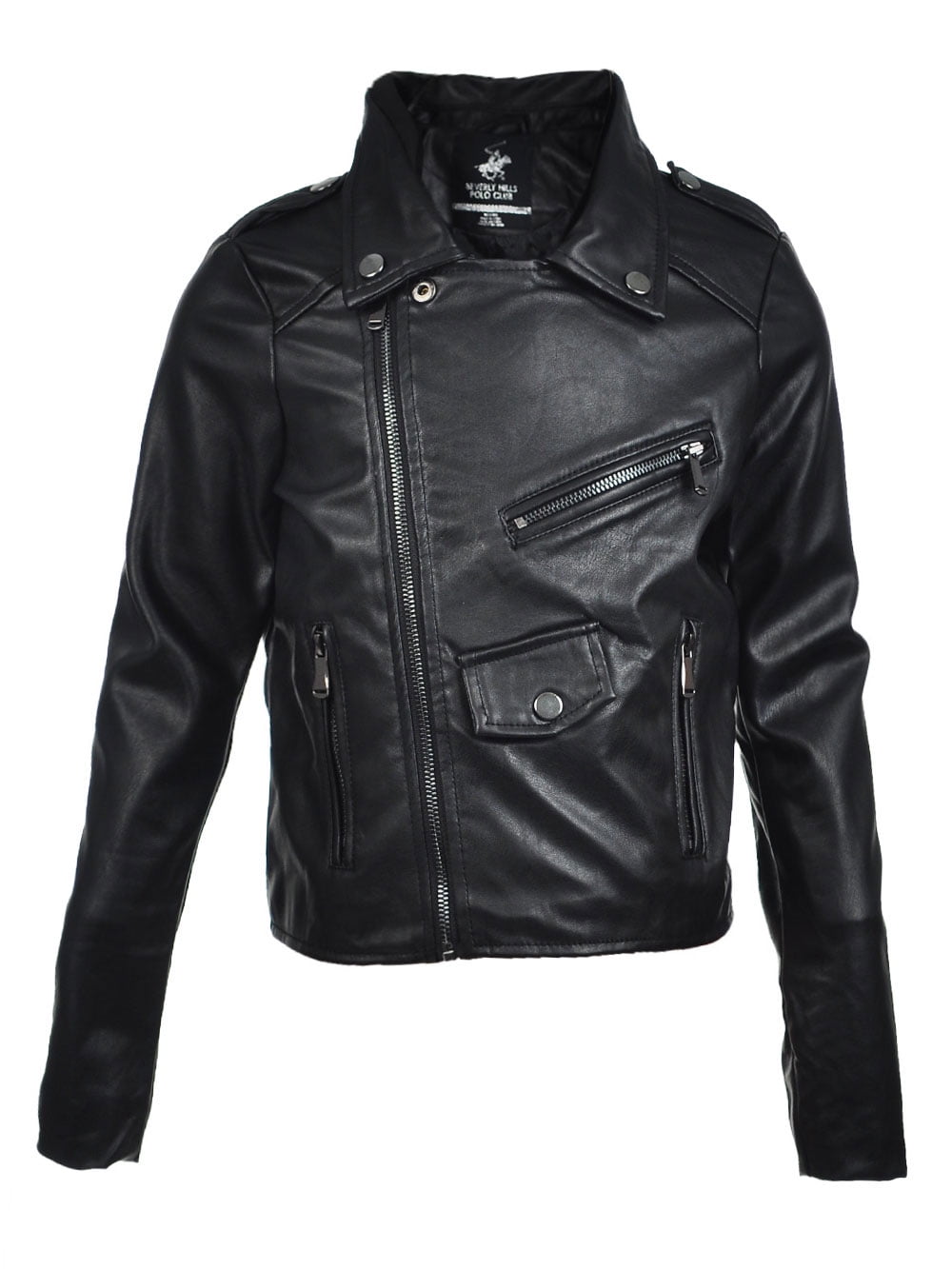 beverly hills polo club leather jacket