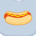 thumbnail image 4 of Inktastic Funny Hot Dog Boys or Girls Baby Bib, 4 of 4